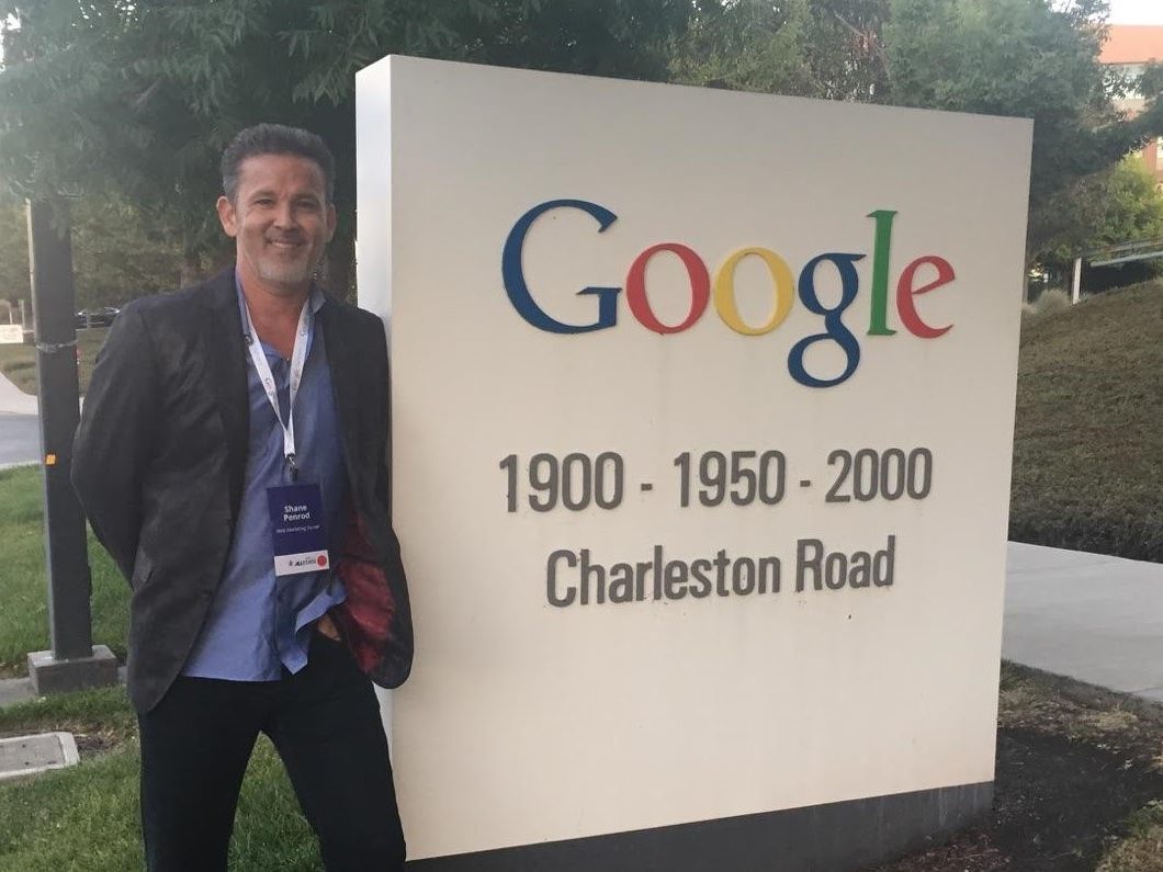 Shane K. Penrod at Google headquarters in Mountain View for the 2015 Google Partners All-Stars Summit